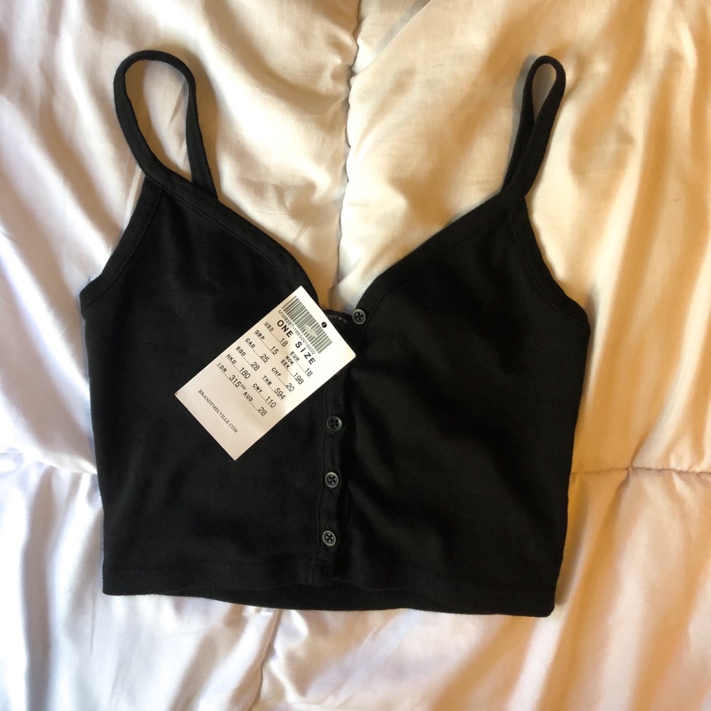 ON HOLD Brandy Melville Button Up Tank Top